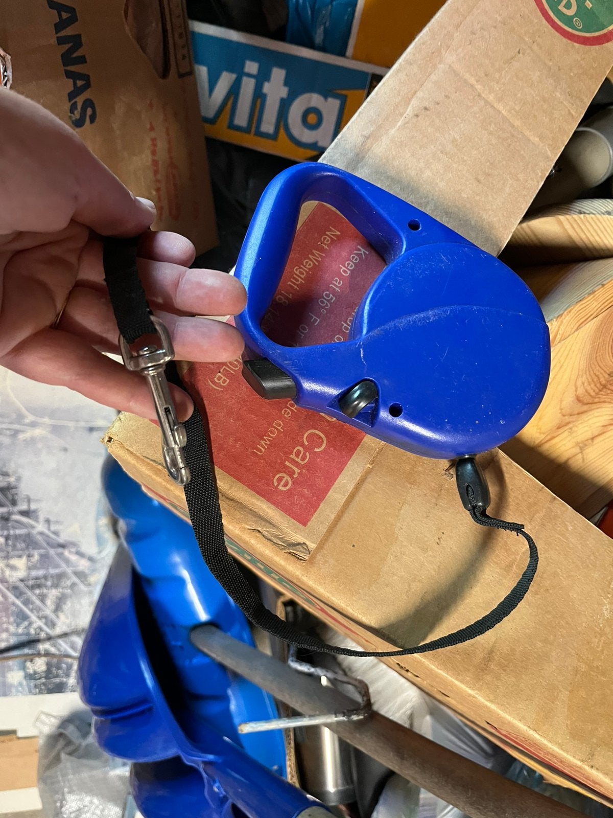 Leiband flex, Ophalen, Zo goed als nieuw, Hondenriem