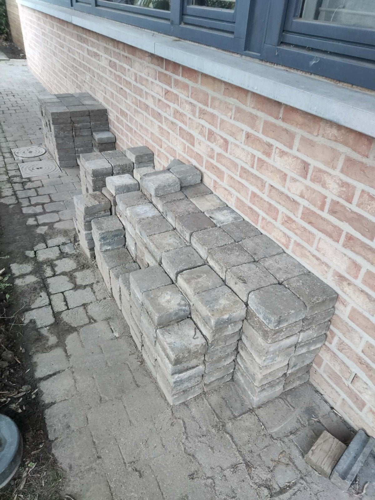gratis klinkers, Tuin en Terras, Ophalen, Klinkers
