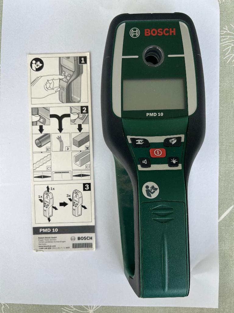 Bosch PMD 10  leidingzoeker, Ophalen, Zo goed als nieuw, Overige meters