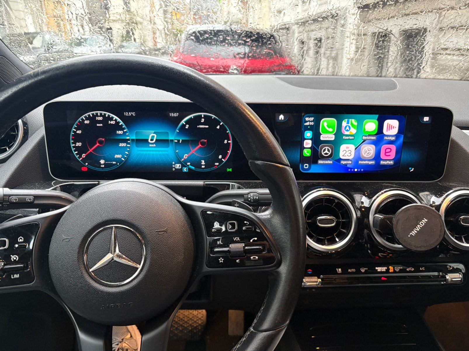 Mercedes Benz B180d automatique, Autos, Euro 6, Carnet d'entretien, Noir, Classe B