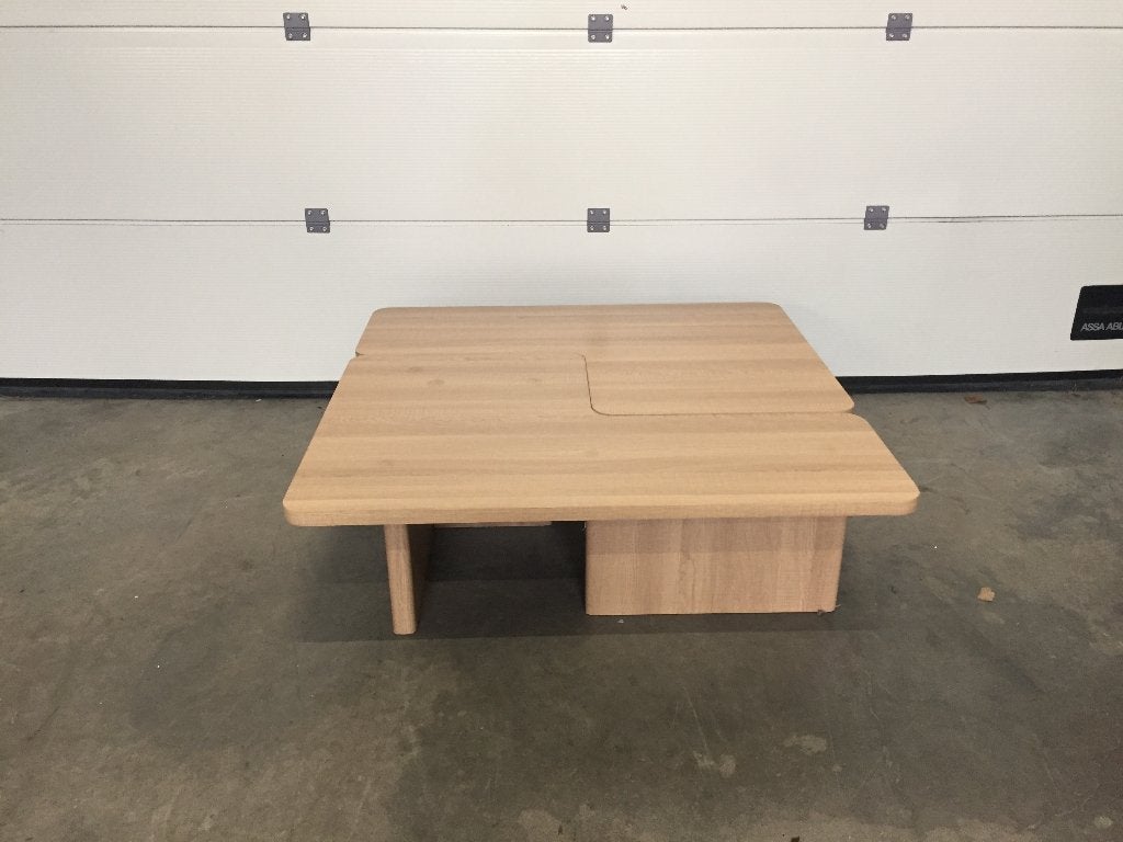 (76) Grote salontafel nieuw uit toonzaal, Huis en Inrichting, Ophalen, Nieuw, Rond
