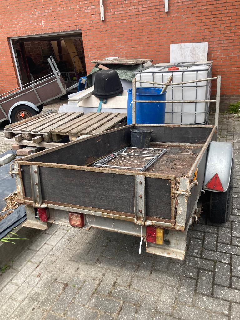 Aanhanger remorc, Auto diversen, Aanhangers en Bagagewagens, Ophalen of Verzenden, Gebruikt