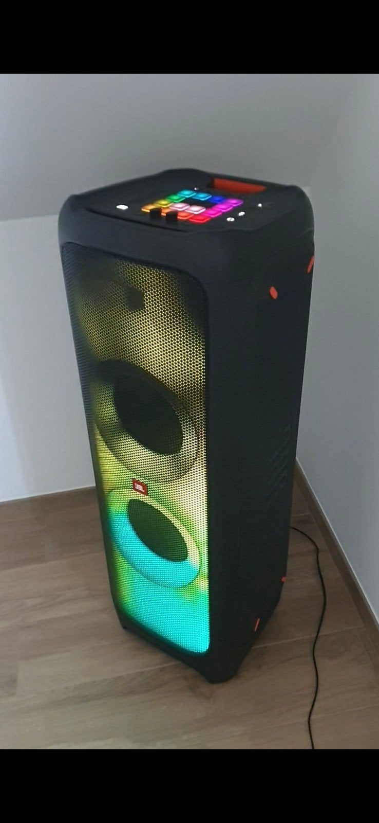 jbl partybox 1000, Audio, Tv en Foto, JBL, Party speaker, Zo goed als nieuw, Inclusief kabels