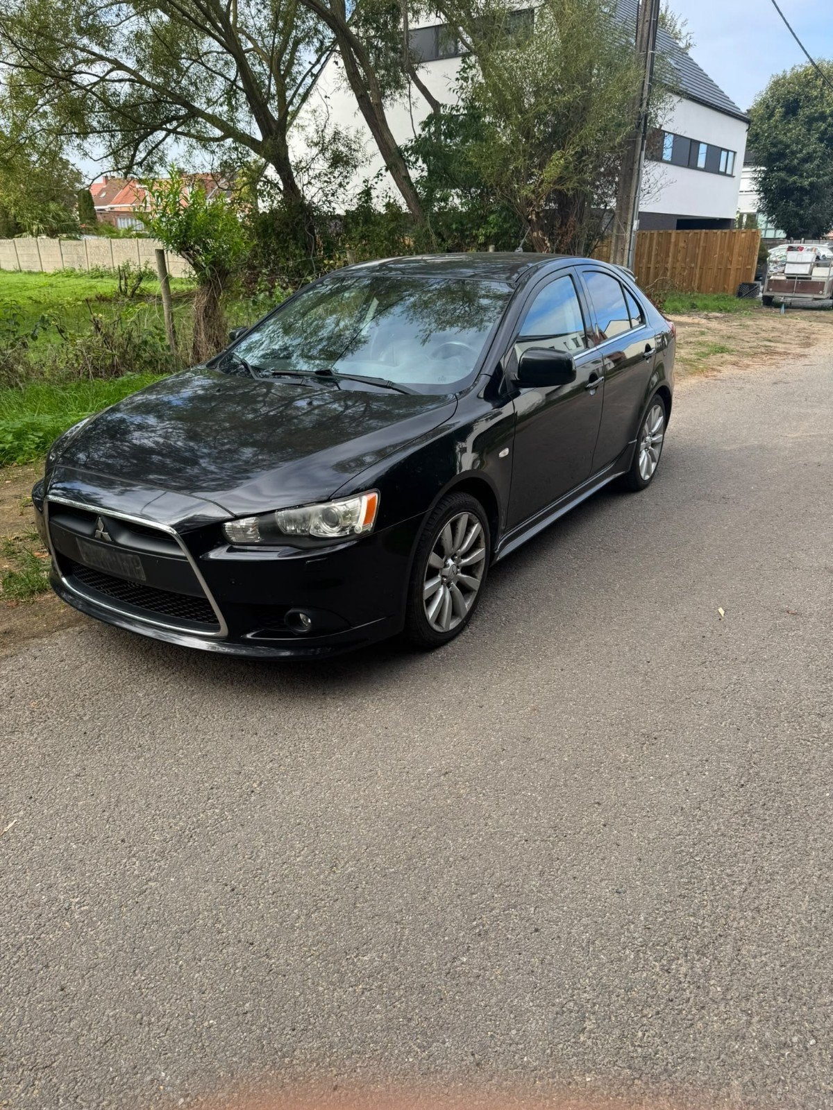 Mitsubishi Lancer Sportback 1.8 Benzine, Auto's, Zwart, Zwart, Particulier, Te koop