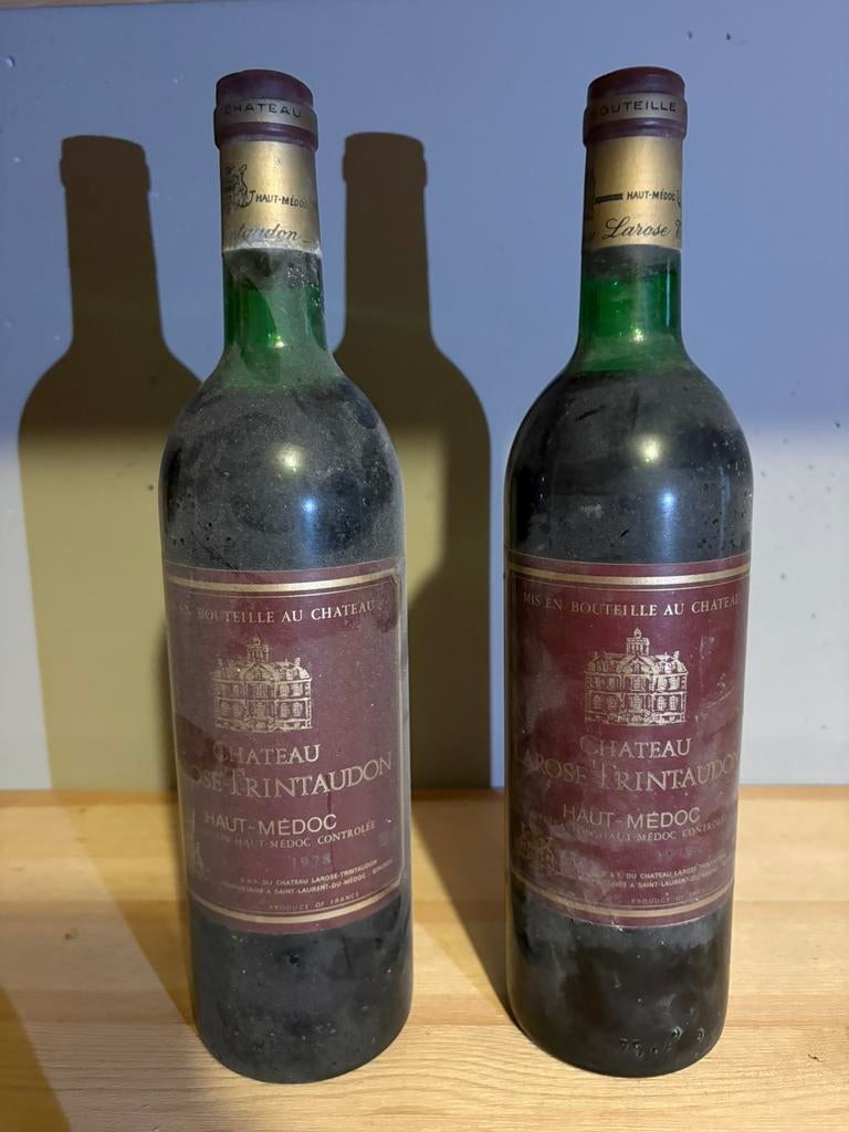Château Larose-Trintaudon (1978), Verzamelen, Ophalen, Frankrijk, Zo goed als nieuw, Rode wijn