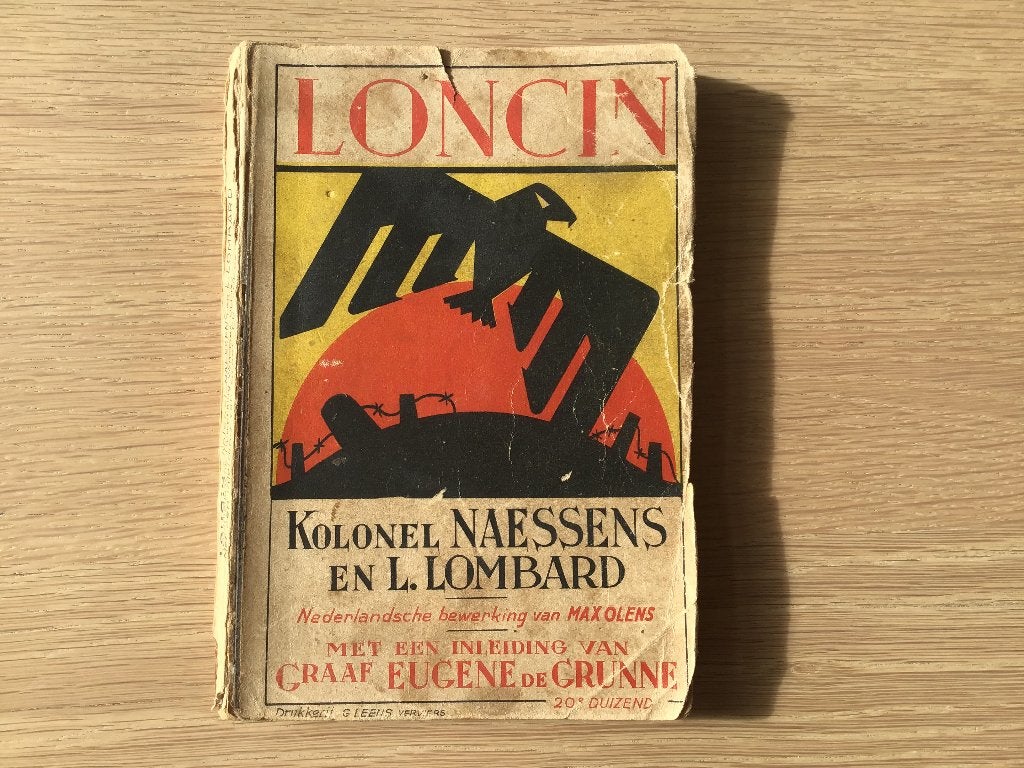 Boek betreffende Fort de Loncin / Kolonel Naessens, Kolonel Naessens, Europa, Ophalen of Verzenden, 20e eeuw of later