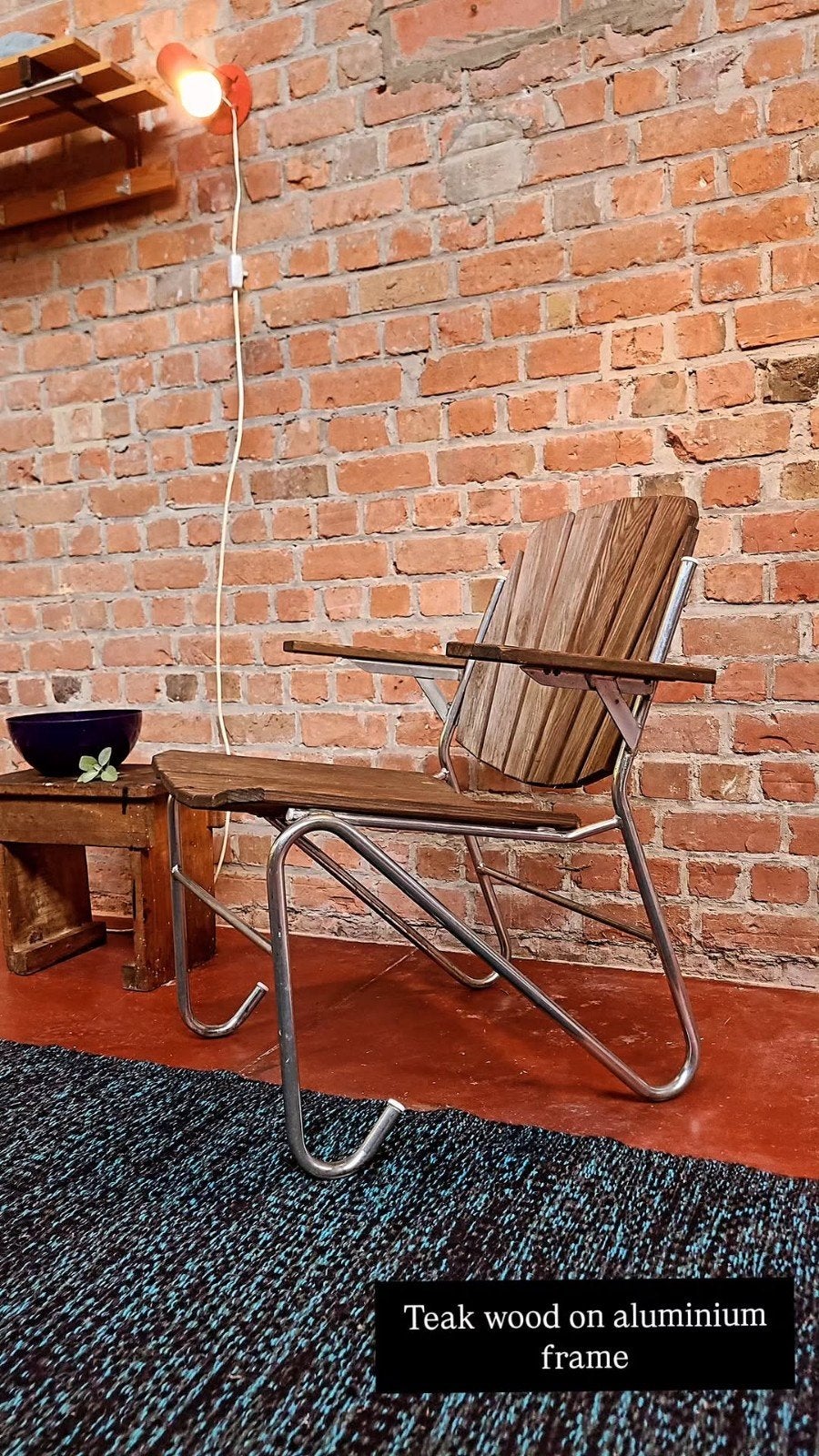 Vintage tuinzeteltje uit Finland, Tuin en Terras, Ophalen of Verzenden