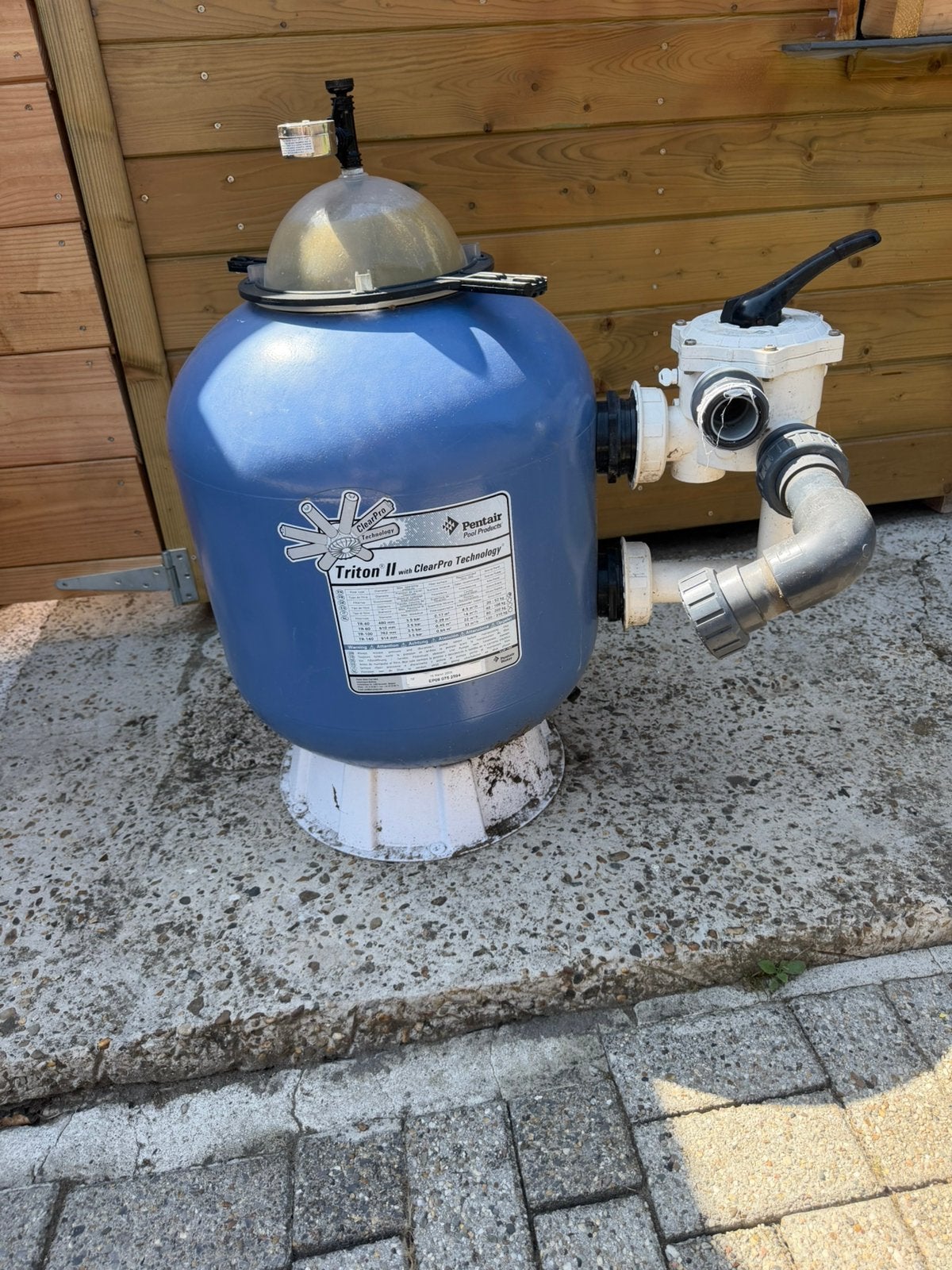 Zwembad filter, Tuin en Terras, Ophalen, Gebruikt, Filter