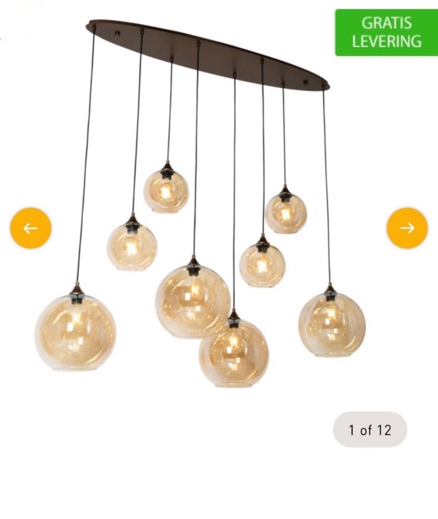 Lamp, Ophalen, Nieuw, Glas