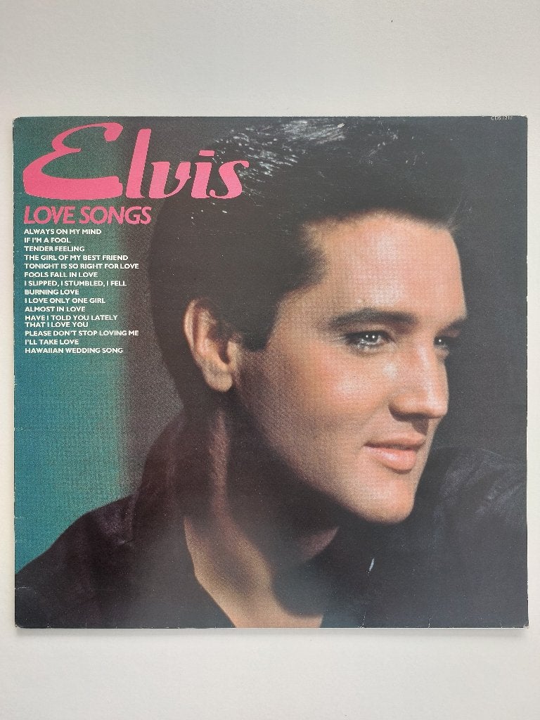 Elvis Presley - Chansons d'amour, Enlèvement ou Envoi, Rock 'n' roll, Comme neuf, Avec pochette intérieure
