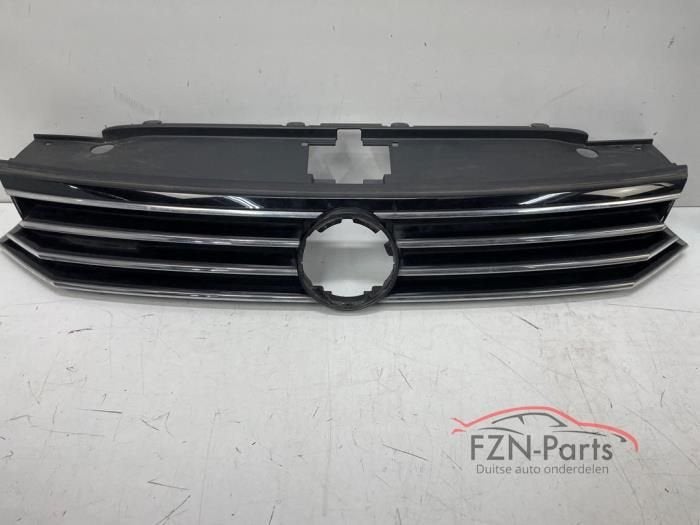 VW Passat B8 Grille Chrome/ zwart, Enlèvement ou Envoi, Utilisé
