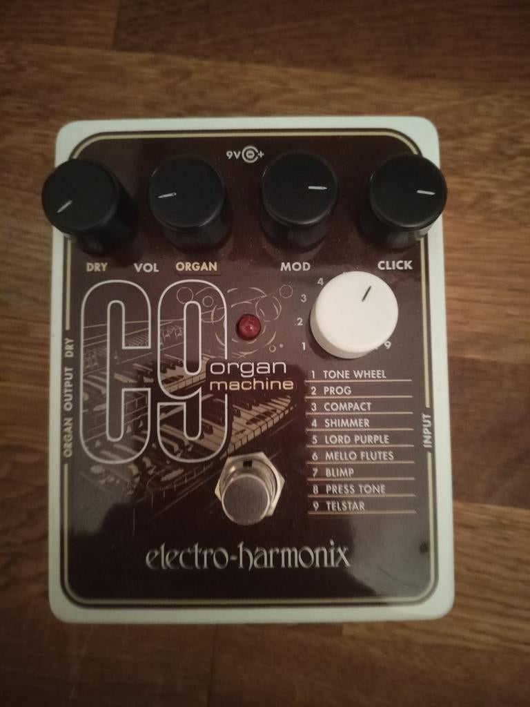 C9 Organ Machine - Electro Harmonix, Enlèvement