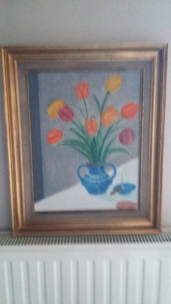 Schilderij met bloemen, Ophalen, Bloemen