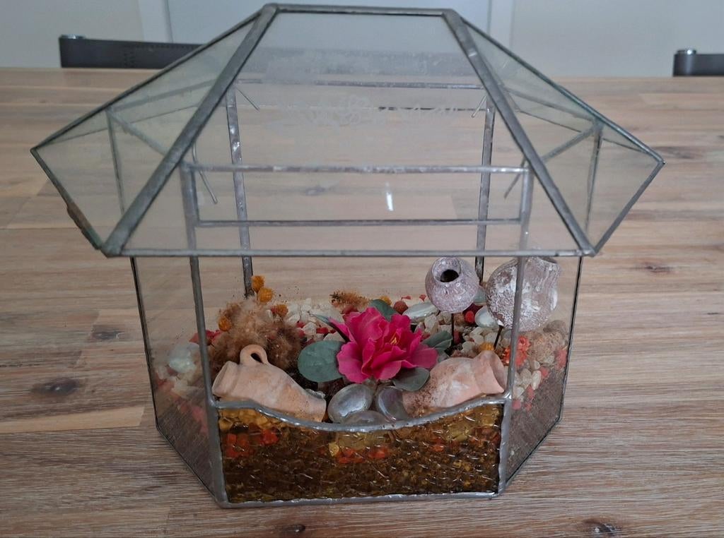 Miniatuurserre (geen echte planten), Ophalen, Gebruikt