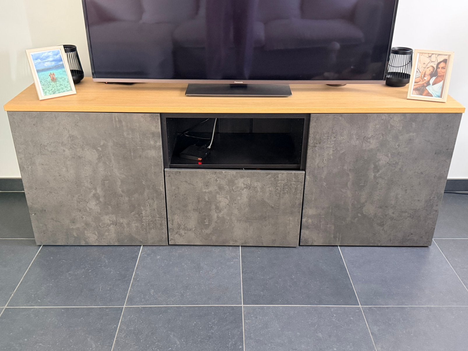 Meuble tele BESTA IKEA, Enlèvement, Comme neuf