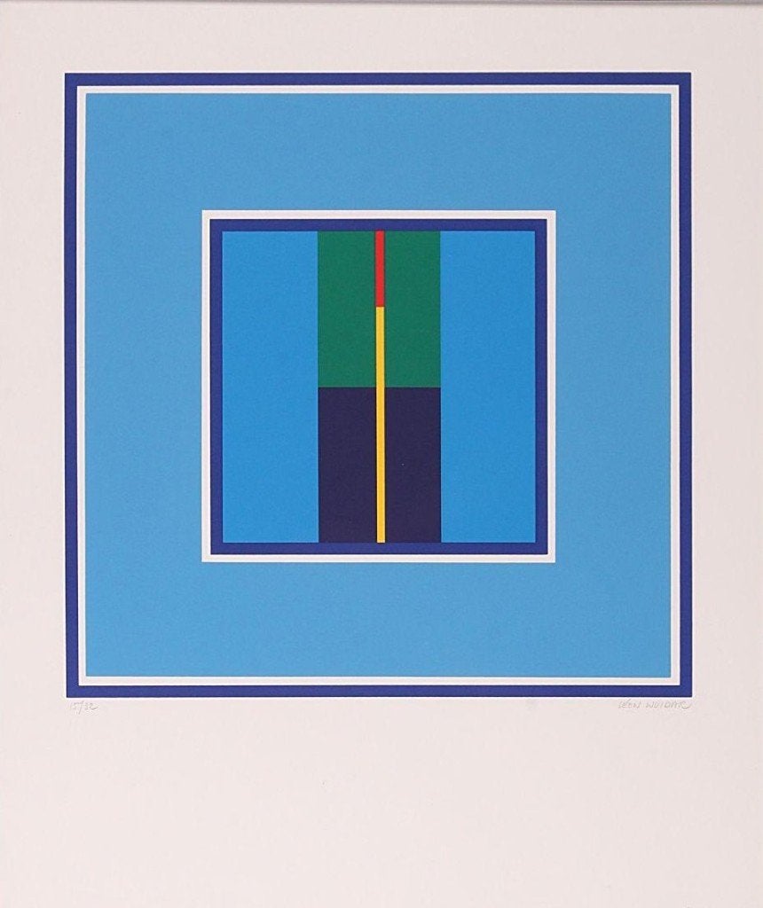 Léon Wuidar - kleurenzeefdruk, Antiek en Kunst, Genummerd, Ophalen of Verzenden, Zeefdruk