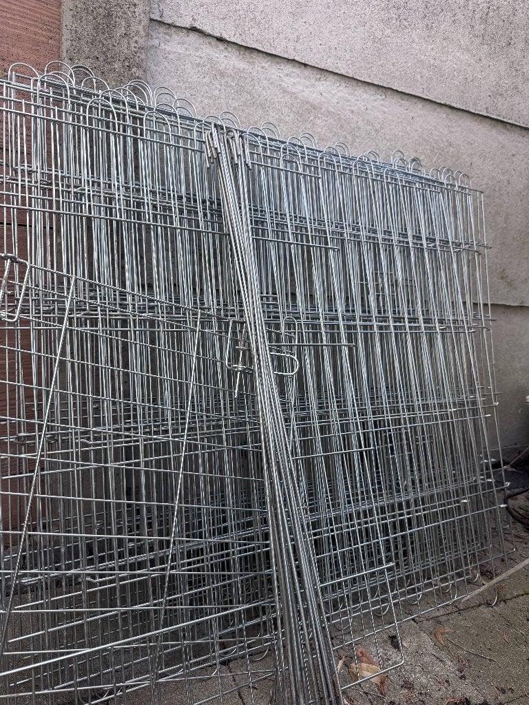 Knaagdierpark met net, Dieren en Toebehoren, Ophalen, 60 tot 90 cm, Konijn, Ren