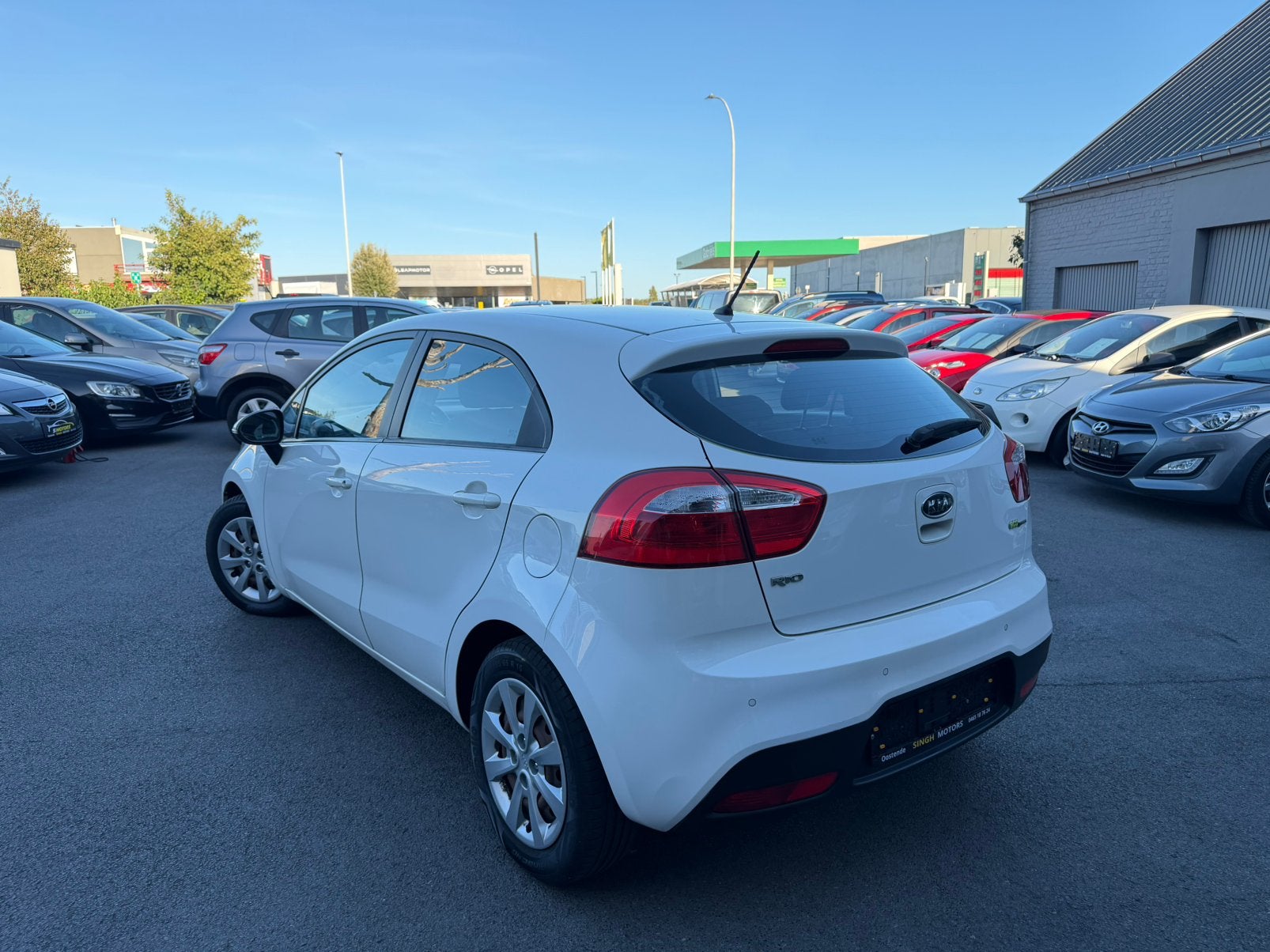 Kia Rio 1.4 CRDi | Airco | Cruise *keuring+Carpass* GARANTIE, Auto's, Euro 5, Stof, 1396 cc, Wit
