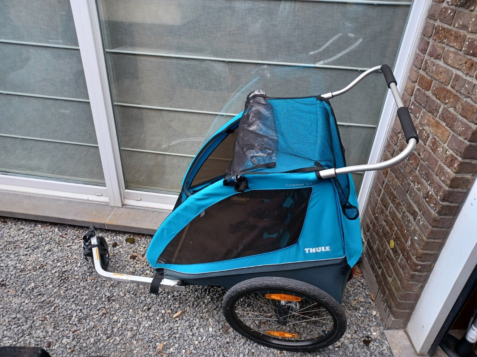 fietskar thule, Ophalen