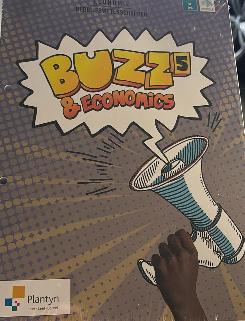 Buzz5 & economics, Livres, Livres scolaires, Neuf, Enlèvement ou Envoi, Staf Eraerts; Bernadette Steeno; Lindsay Van den Abbeele; Jok...