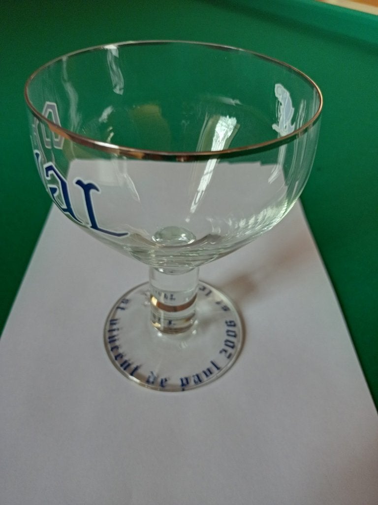 Verre Orval St Vincent de Paul, Enlèvement ou Envoi, Comme neuf, Verre ou Verres