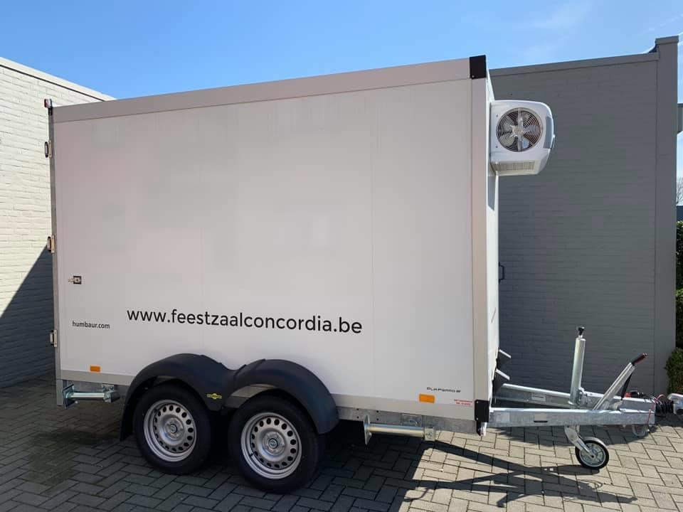 Te Huur Koelwagen, Auto diversen, Aanhangers en Bagagewagens, Ophalen, Zo goed als nieuw