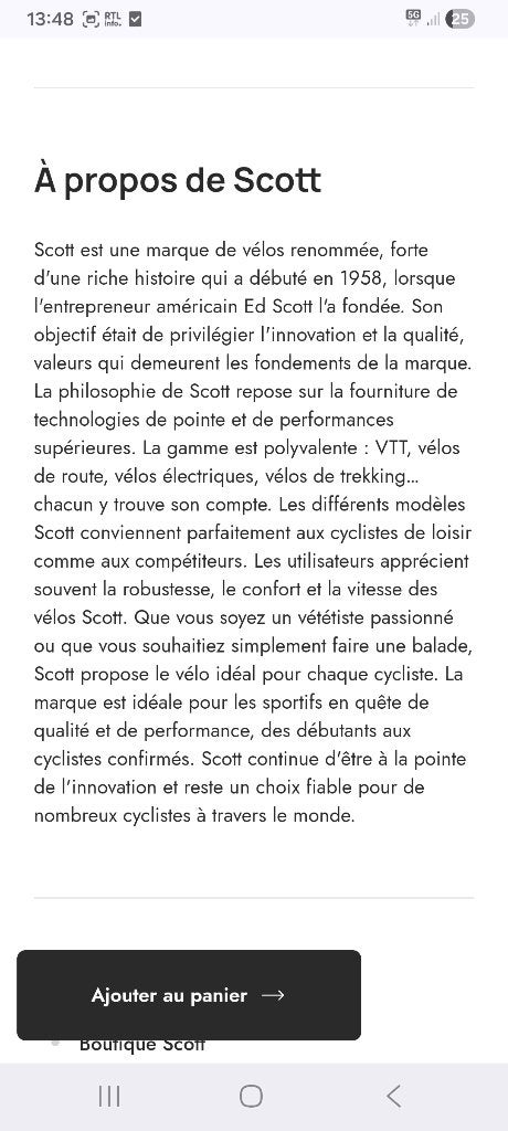 Scott addict rc e ride 2022 bleu, Vélos & Vélomoteurs, Autres marques, 49 à 53 cm, Comme neuf, Enlèvement