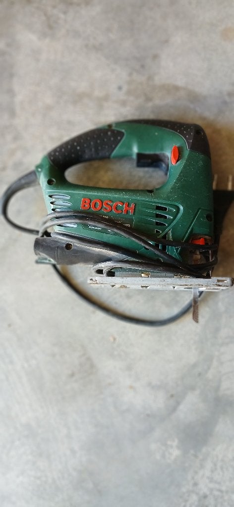 Decoupeerzaag Bosch en CEED, Doe-het-zelf en Bouw, Gereedschap | Zaagmachines, Ophalen, Gebruikt, Decoupeerzaag
