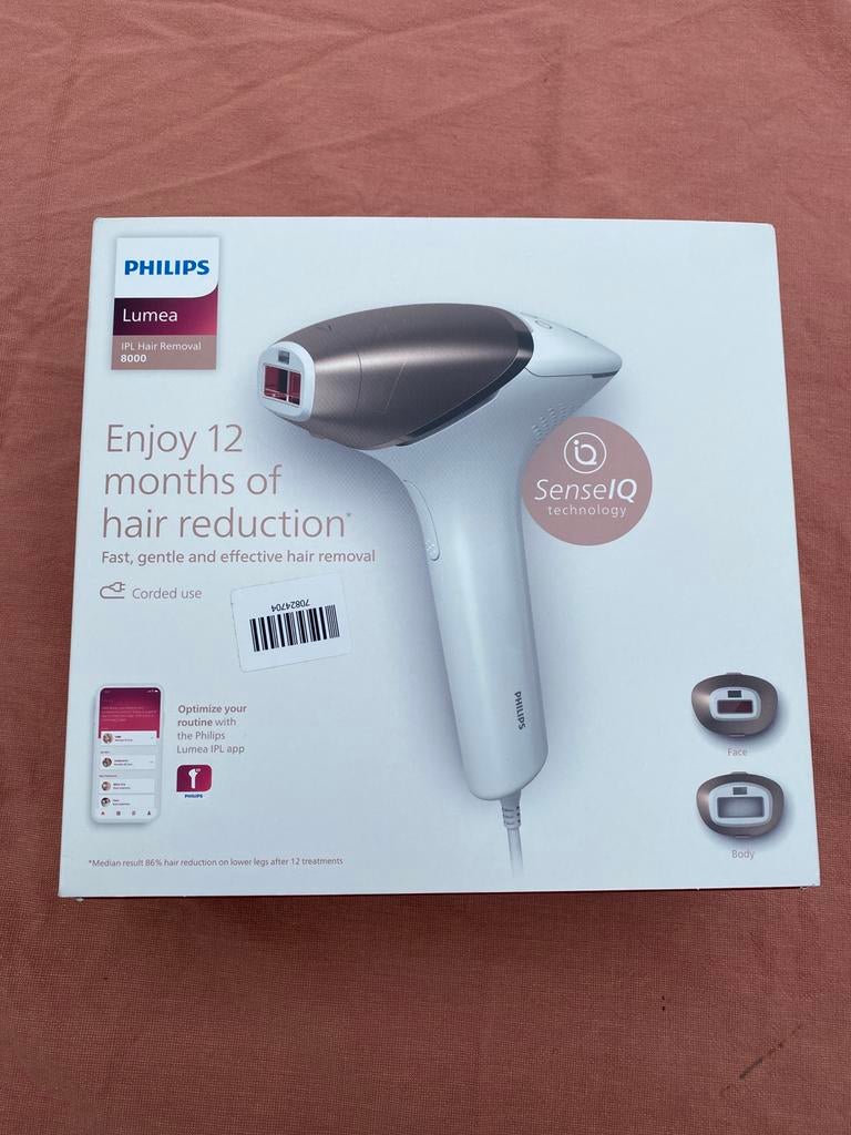 Philips Lumea IPL 8000 bri945, Enlèvement ou Envoi, Neuf, Rasage ou Épilation
