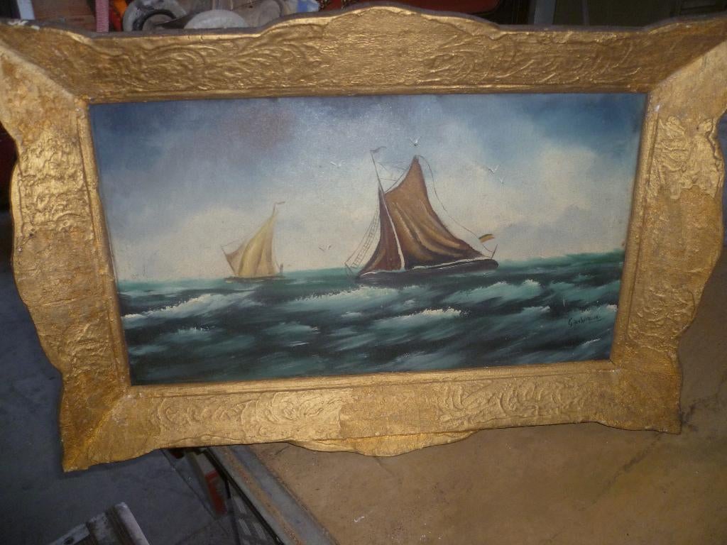 OUDE SCHILDERIJ OP DOEK, Ophalen