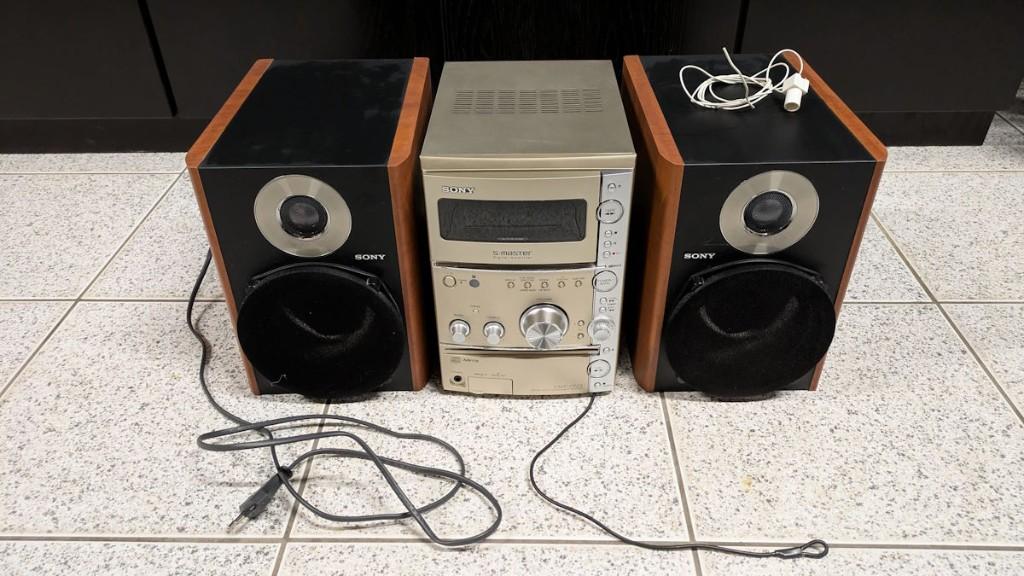 Radio / Cassette / CD speler – Sony CMT-CPZ3/SS-CCPZ3, Ophalen of Verzenden, Gebruikt, Sony, Wisselaar