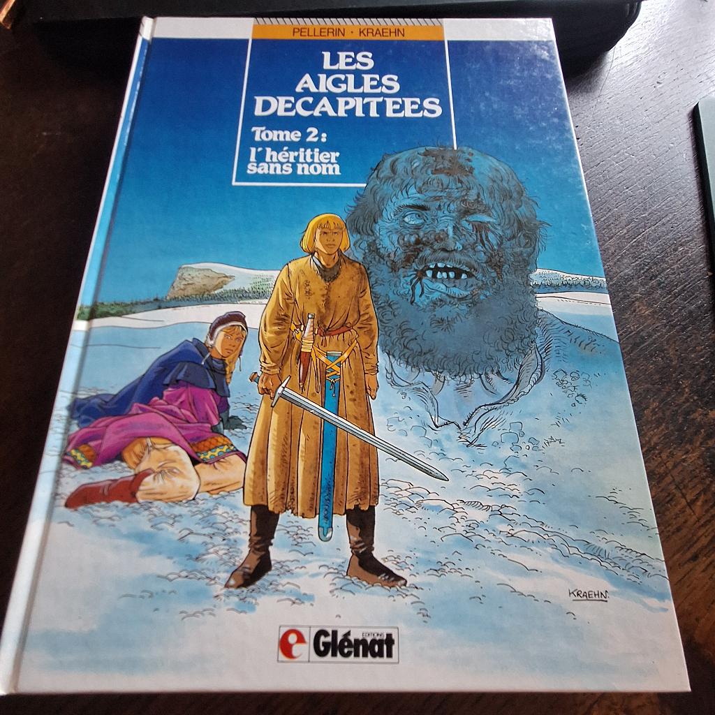 les aigles décapités t2 l'héritier sans nom kraehn glenat, Livres, Kraehn, Jean-Charles, Une BD, Utilisé, Envoi