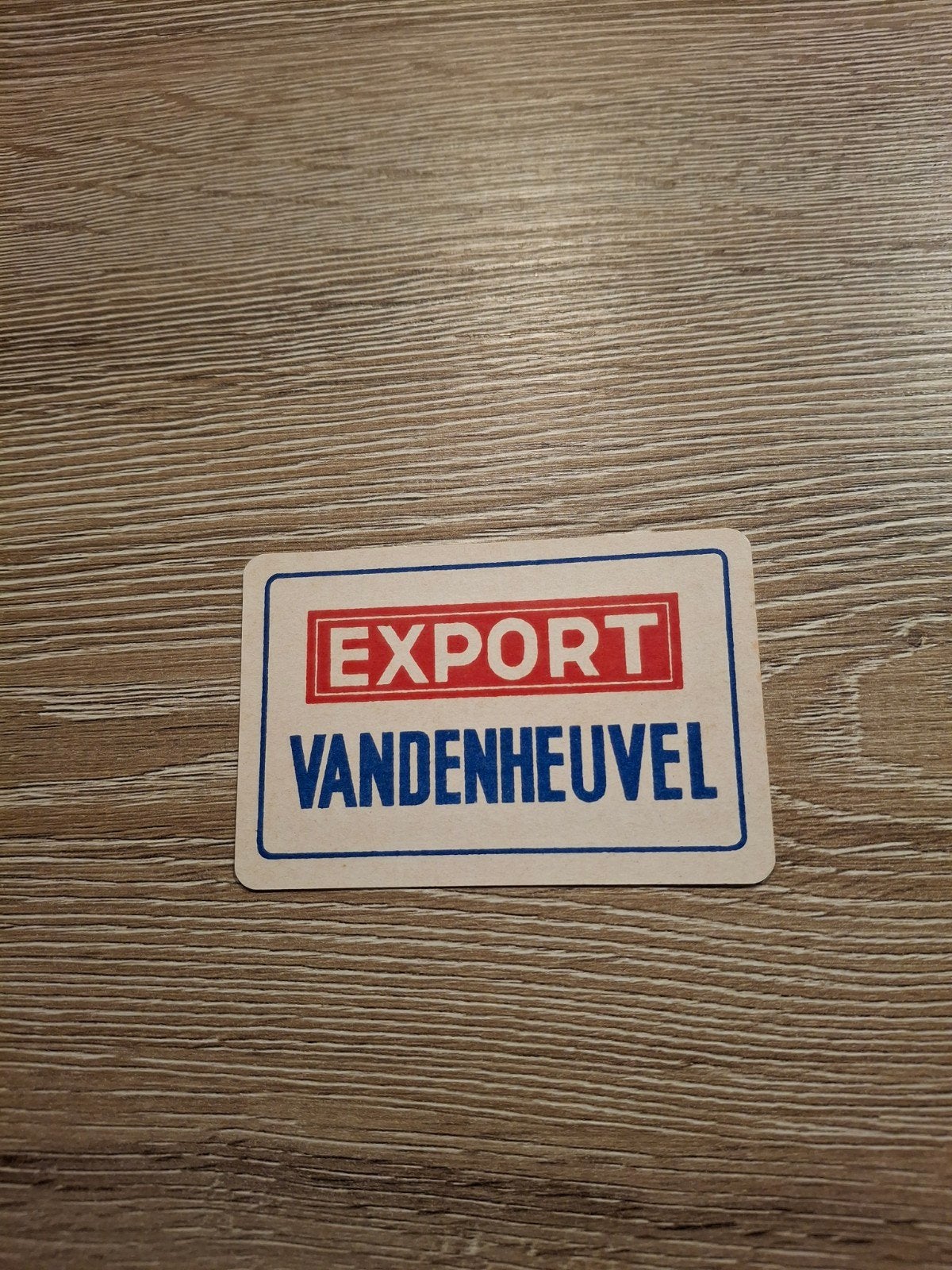 Oude speelkaart export vandenheuvel, Verzamelen, Ophalen of Verzenden