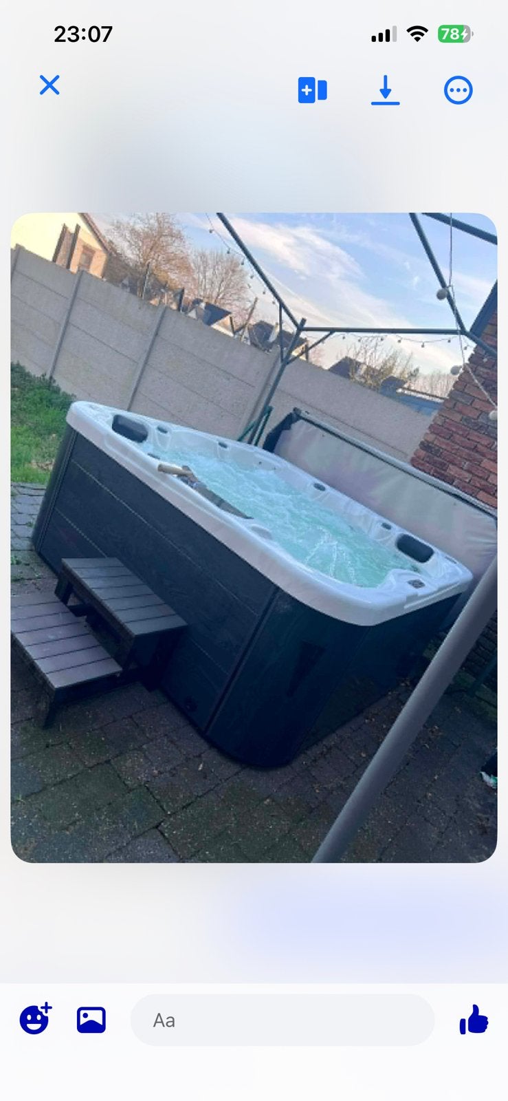Jacuzzi te koop, Jardin & Terrasse, Enlèvement, Comme neuf