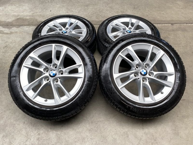 16 inch originele velgen + winterbanden BMW 1, 2 serie F40 F, Autos : Pièces & Accessoires, Pneus et Jantes, Pneus hiver, 16 pouces