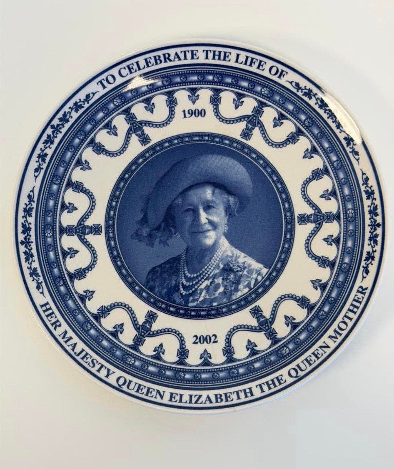 Plaque murale Wedgwood Queen Elizabeth Memorial 1900-2002, Enlèvement ou Envoi