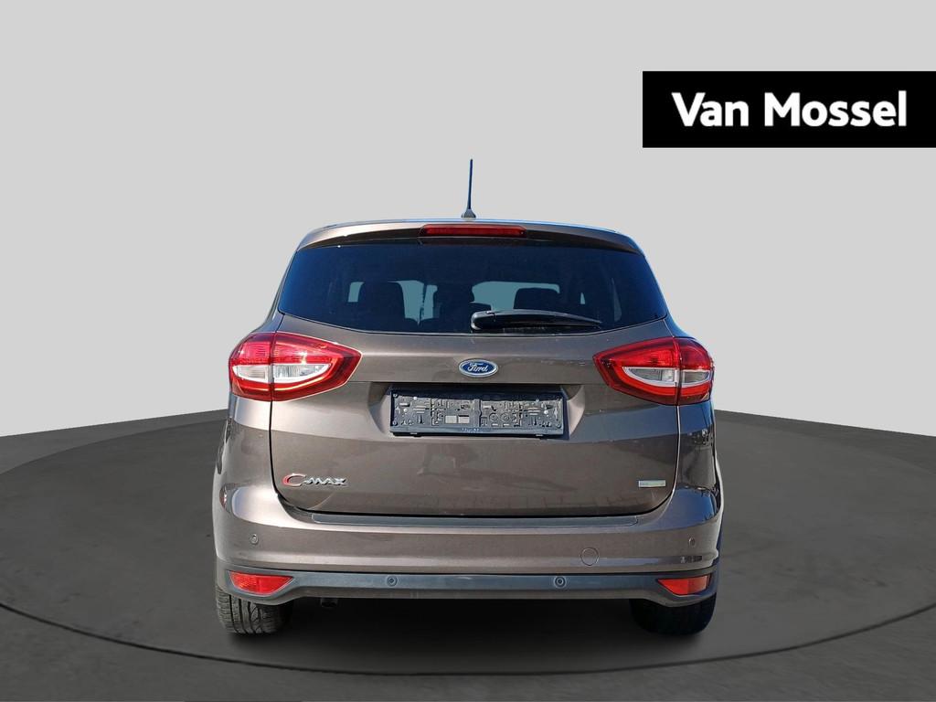 Ford C-Max 1.0 Ecoboost, Auto's, Stof, Gebruikt, Bruin, 5 deurs