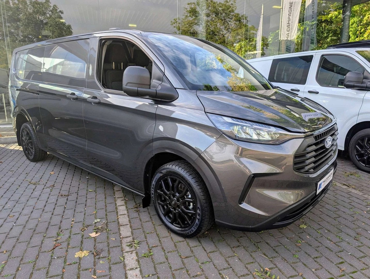 Ford Transit Custom Trend 320L L2 2.0TDCi 136pk A8 automaat, Autos, 100 kW, Argent ou Gris, Achat, 1998 kg