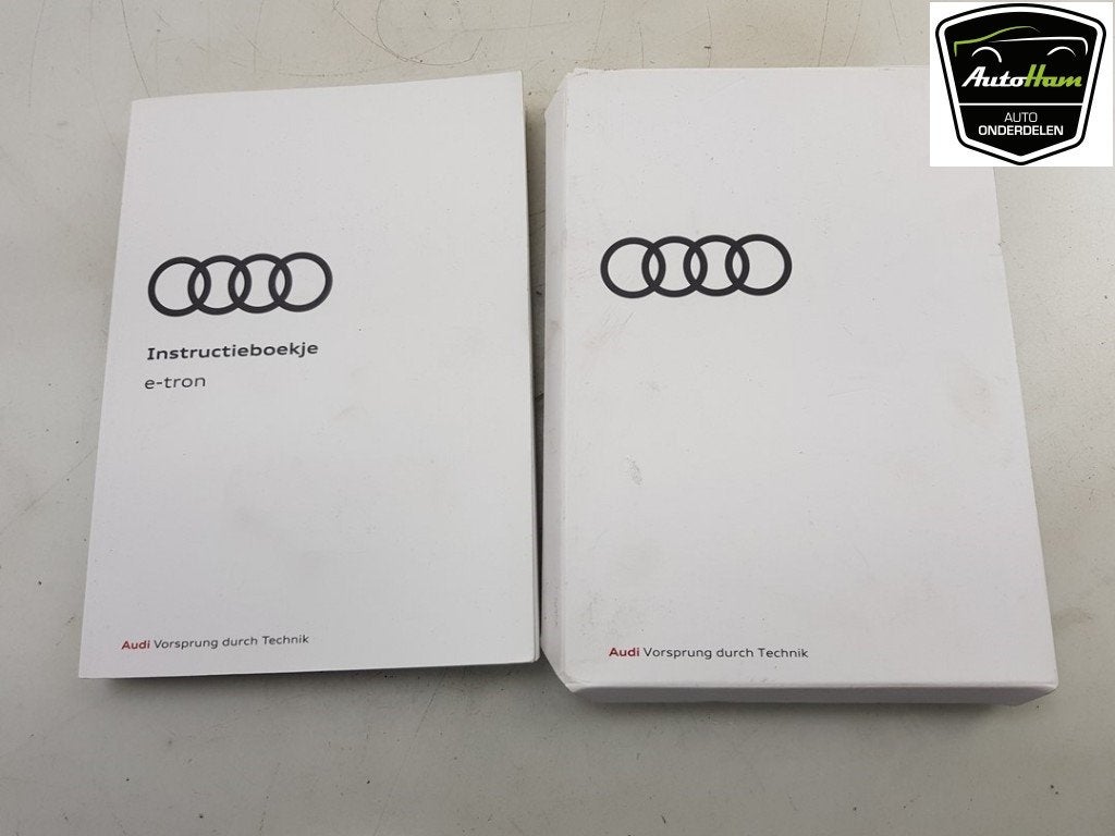 MANUEL UTILISATEUR Audi e-tron Sportback (GEA) (01-2019/-), Utilisé, Audi