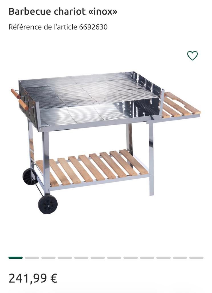 Barbecue, Tuin en Terras, Houtskoolbarbecues, Gebruikt, Ophalen