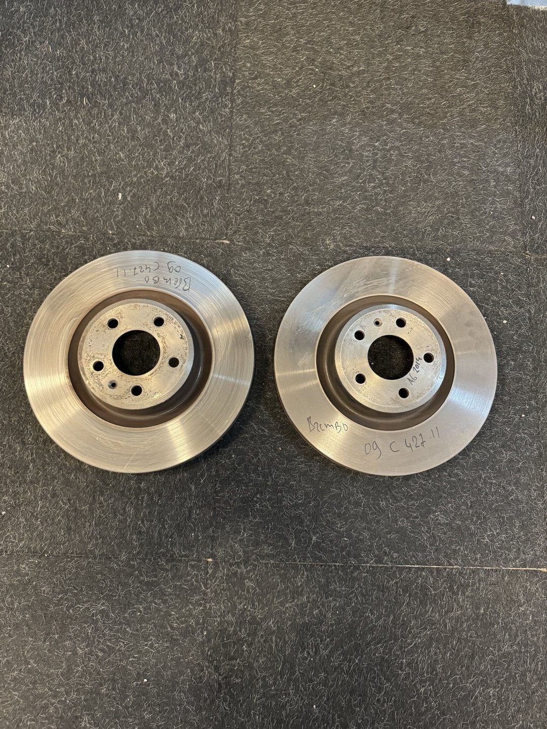 Brembo remschrijven voorzijde Audi A6 C7, Auto-onderdelen, Remmen en Aandrijving, Audi, Gebruikt, Ophalen