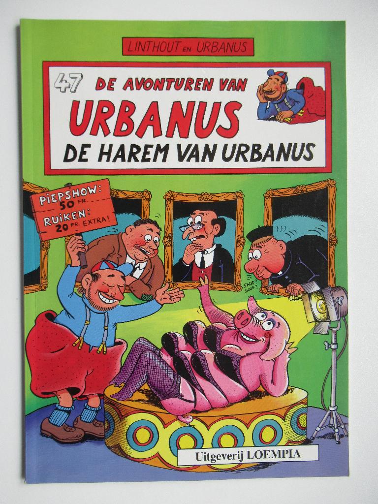 urbanus...nr.47...de harem van urbanus.............1st, Boeken, Ophalen of Verzenden, Zo goed als nieuw