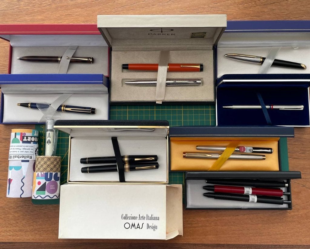 Rollerball & Ballpoint Pens Lot, Ophalen of Verzenden, Parker