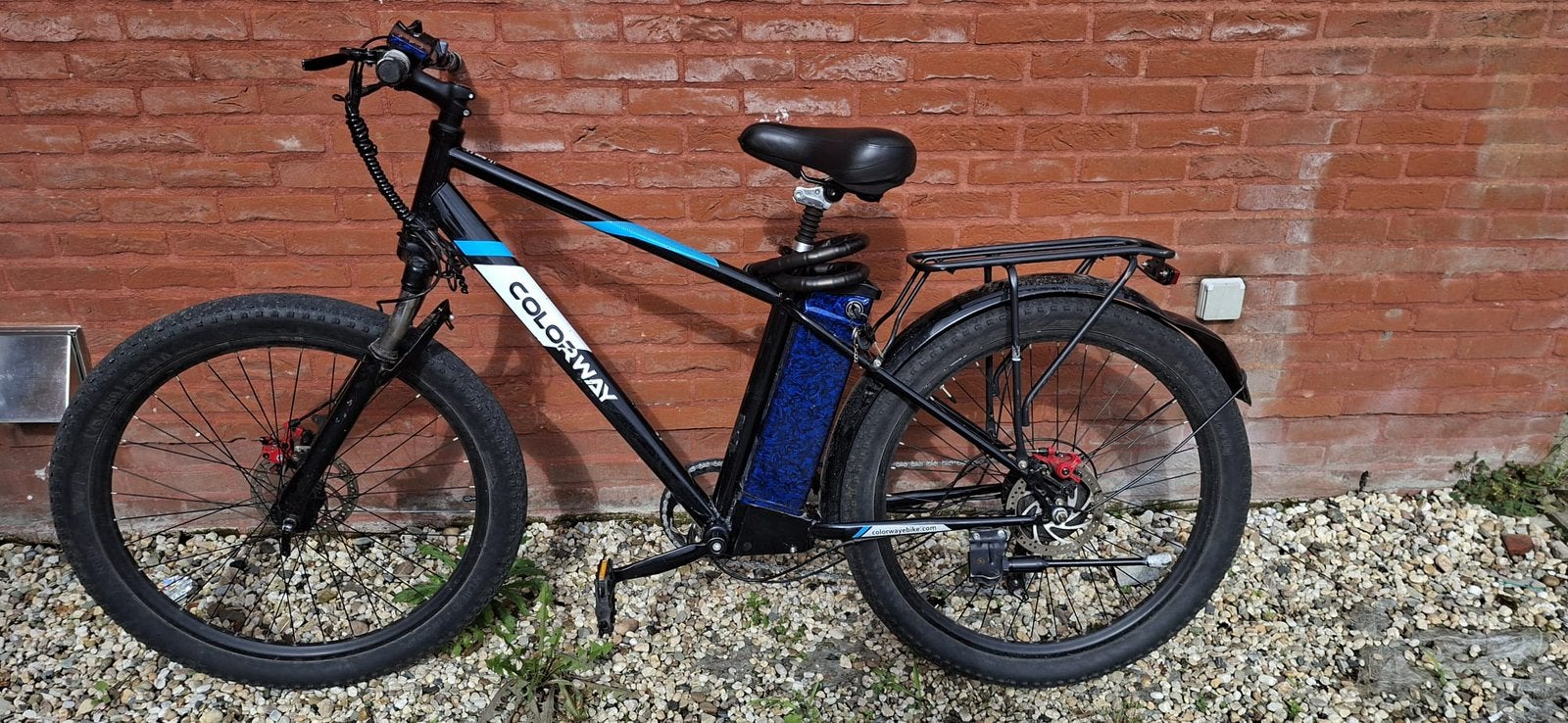 Electrische fiets colorway BK3M, Fietsen en Brommers, Minder dan 10 versnellingen, Zo goed als nieuw, 57 tot 61 cm, Schijfrem