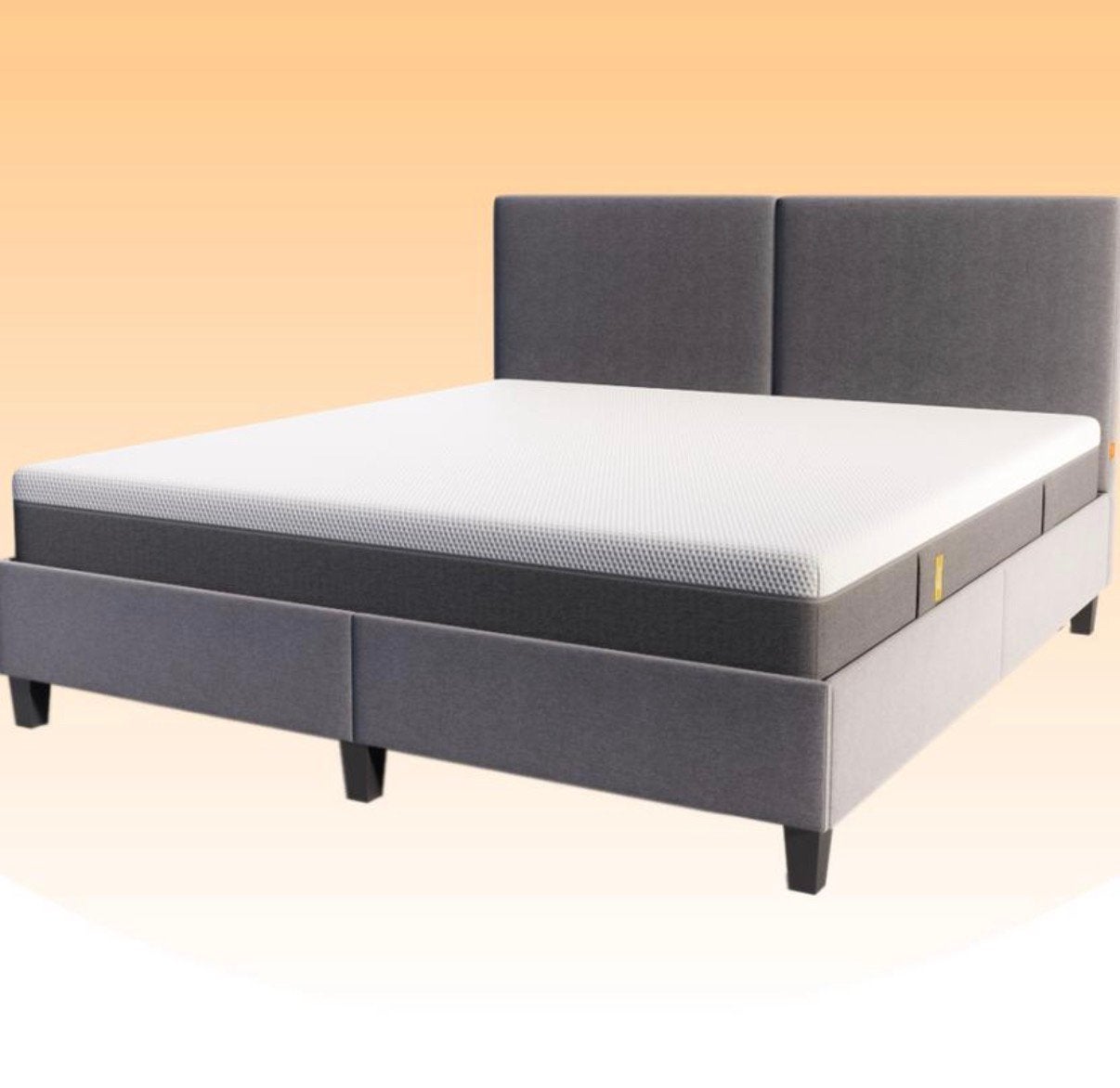 Nieuwe Emma boxspring 180x200 – compleet, Ophalen of Verzenden, Zo goed als nieuw