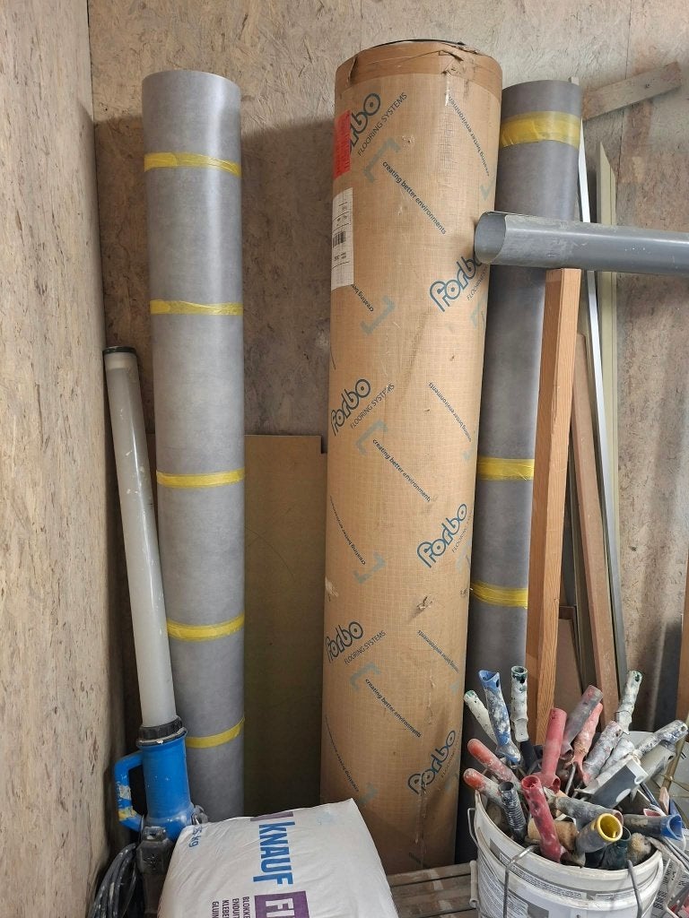 Forbo Novilon vinyl vtwonen Mineraal 2416/24162, Huis en Inrichting, Ophalen, Overige typen, Zo goed als nieuw, 25 tot 50 m²