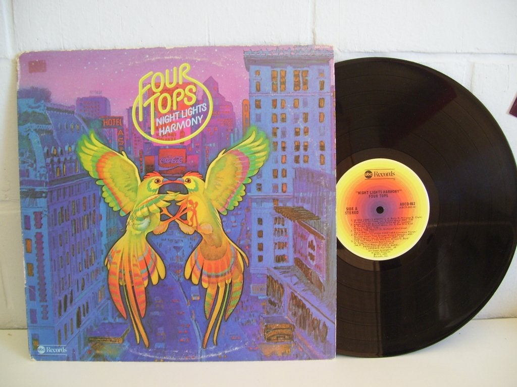 FOUR TOPS  night lights harmony, CD & DVD, Vinyles | R&B & Soul, 12 pouces, Pressage original, Enlèvement ou Envoi, Soul, Nu Soul ou Neo Soul