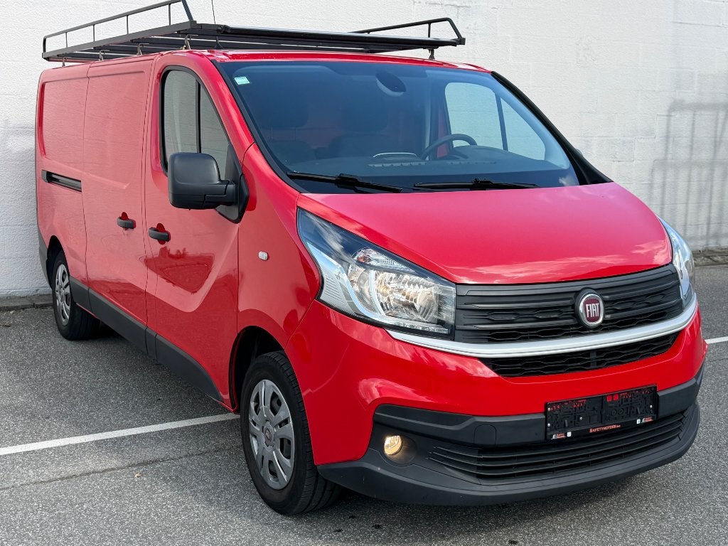 Fiat Talento 1.6 Turbodiesel Multijet L2H1 2019, Autos, Rouge, Entreprise, 3 places, Tissu