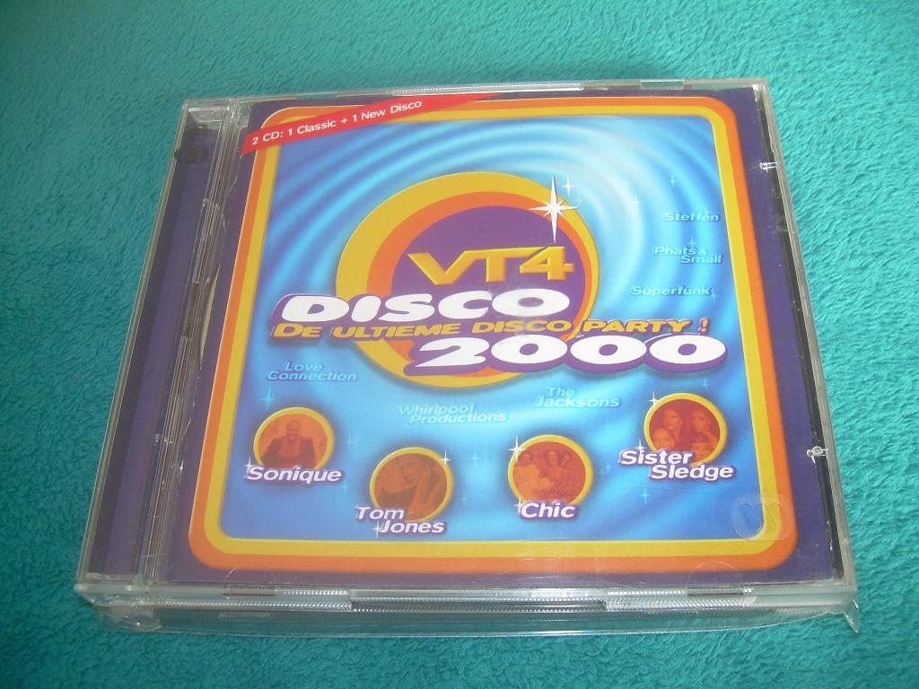 2 CD S - VT4 - DISCO 2000, Cd's en Dvd's, Ophalen of Verzenden, Zo goed als nieuw, Dance