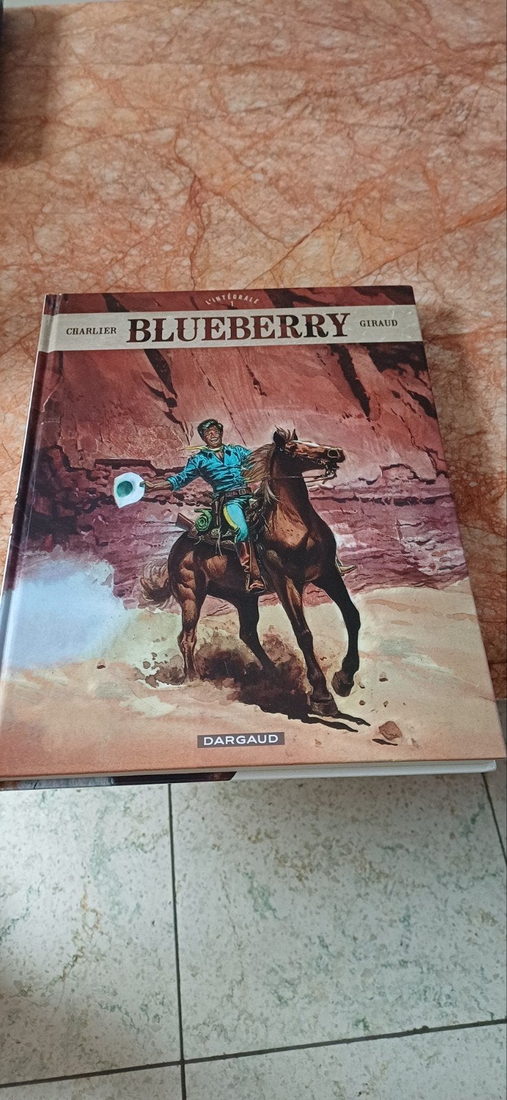 De integrale 1 Blueberry, Gelezen, Eén stripboek, Charlier - Giraud, Ophalen of Verzenden